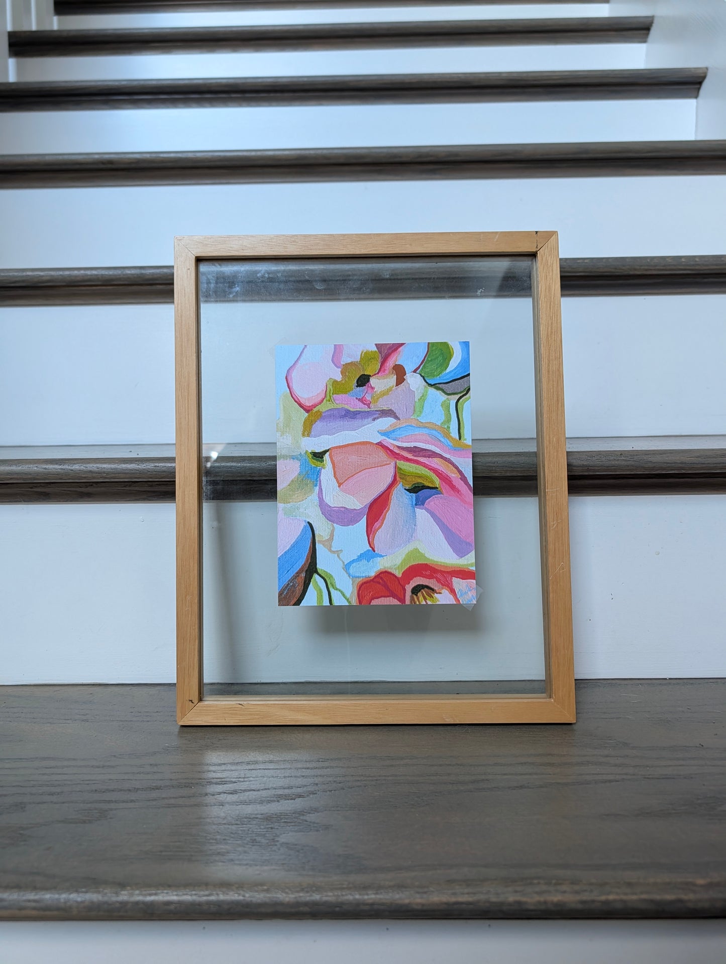 Clear frame abstract print (discounted)