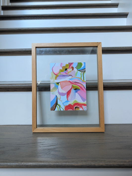 Clear frame abstract print (discounted)